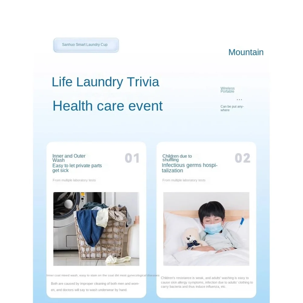 2025New Rechargeable Mini Washing Machine for Underwear Portable Small Laundry Machine for SocksAXEW - Image 6