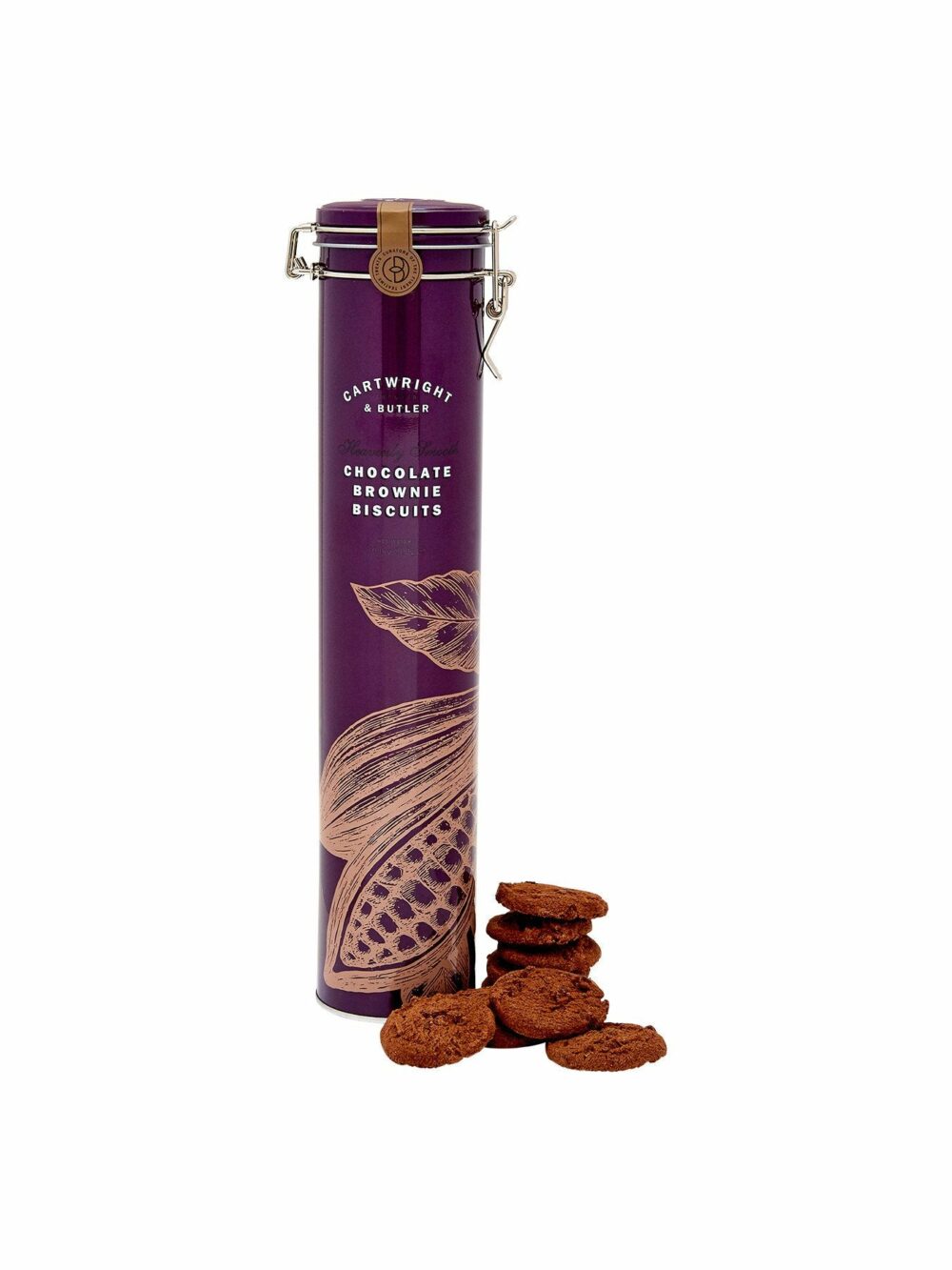 Chocolate Brownies in Tall Tin 300g - Image 2