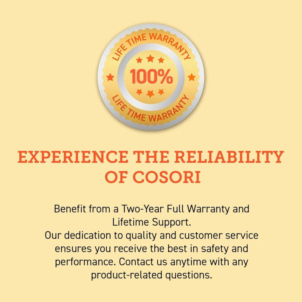 COSORI Air Fryer TurboBlaze, 6L Compact Design - Image 11
