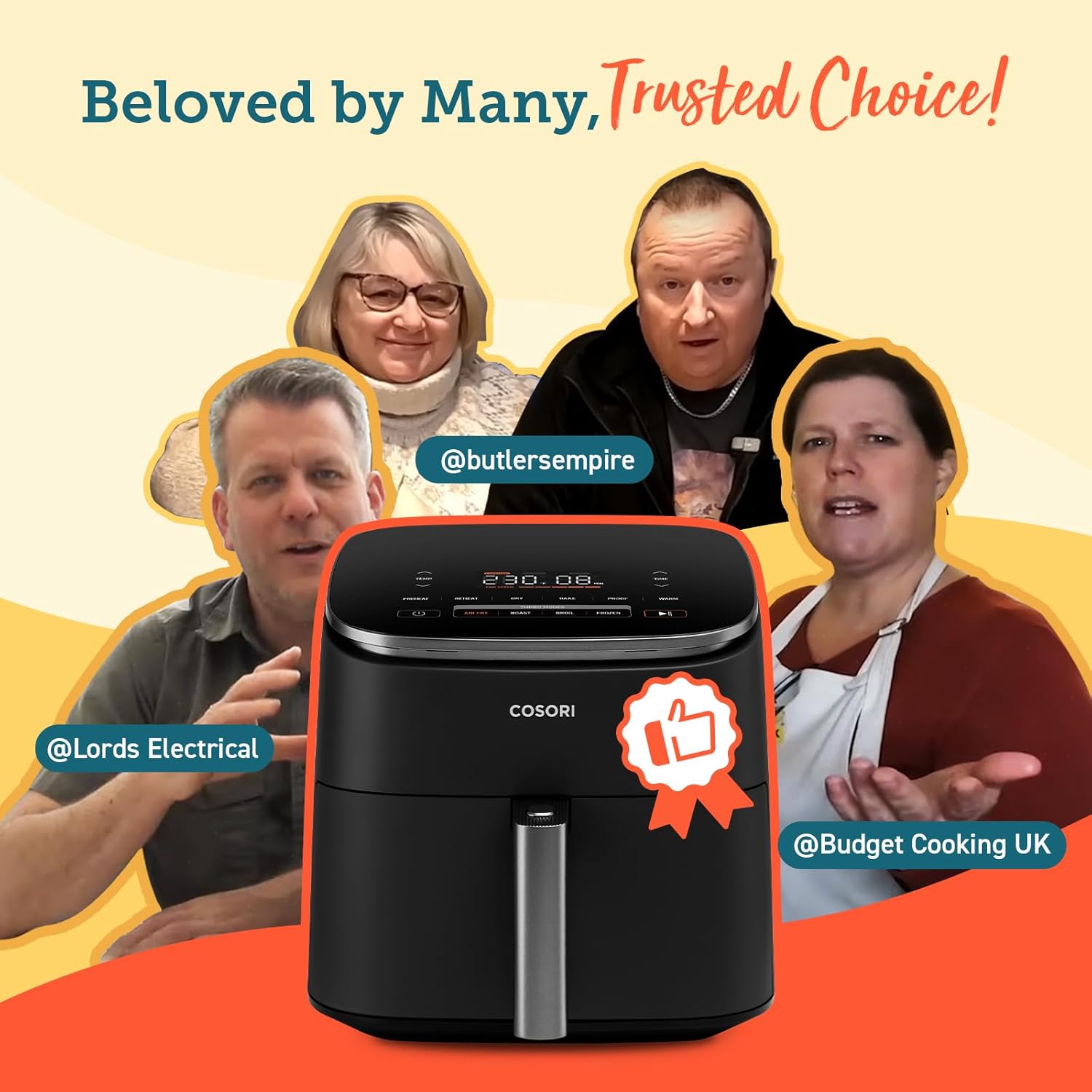COSORI Air Fryer TurboBlaze, 6L Compact Design - Image 12
