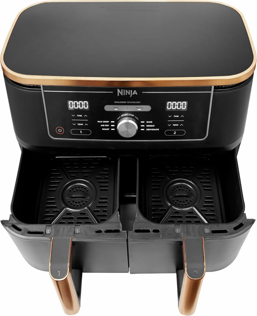 Big Sale-Foodi Dual Zone Digital Air Fryer, 2 Drawers, 7.6L, 4-in-1 , Fast Delivery from Selangor + 2 Years Warranty - Image 2