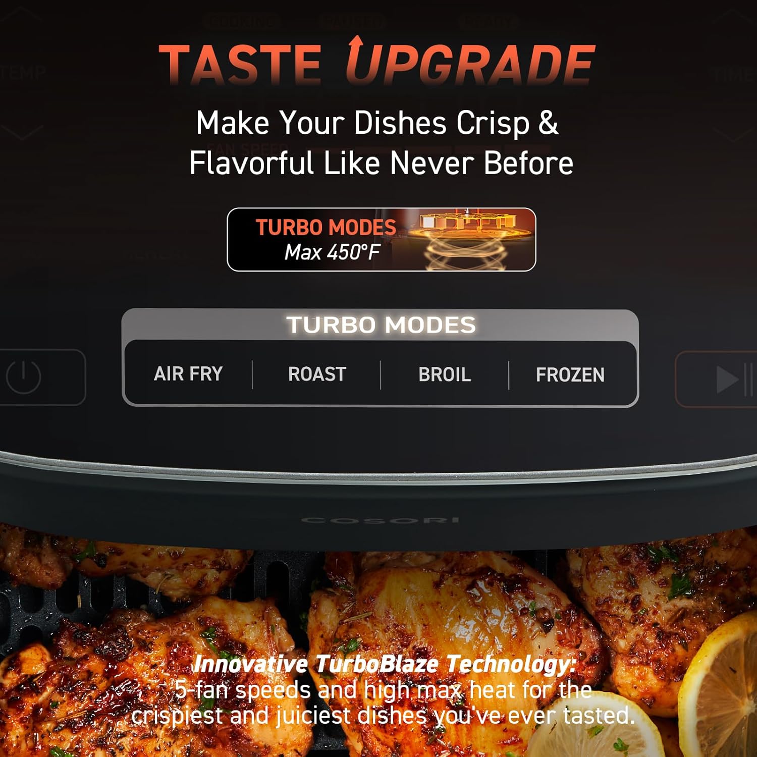 COSORI Air Fryer TurboBlaze, 6L Compact Design - Image 2