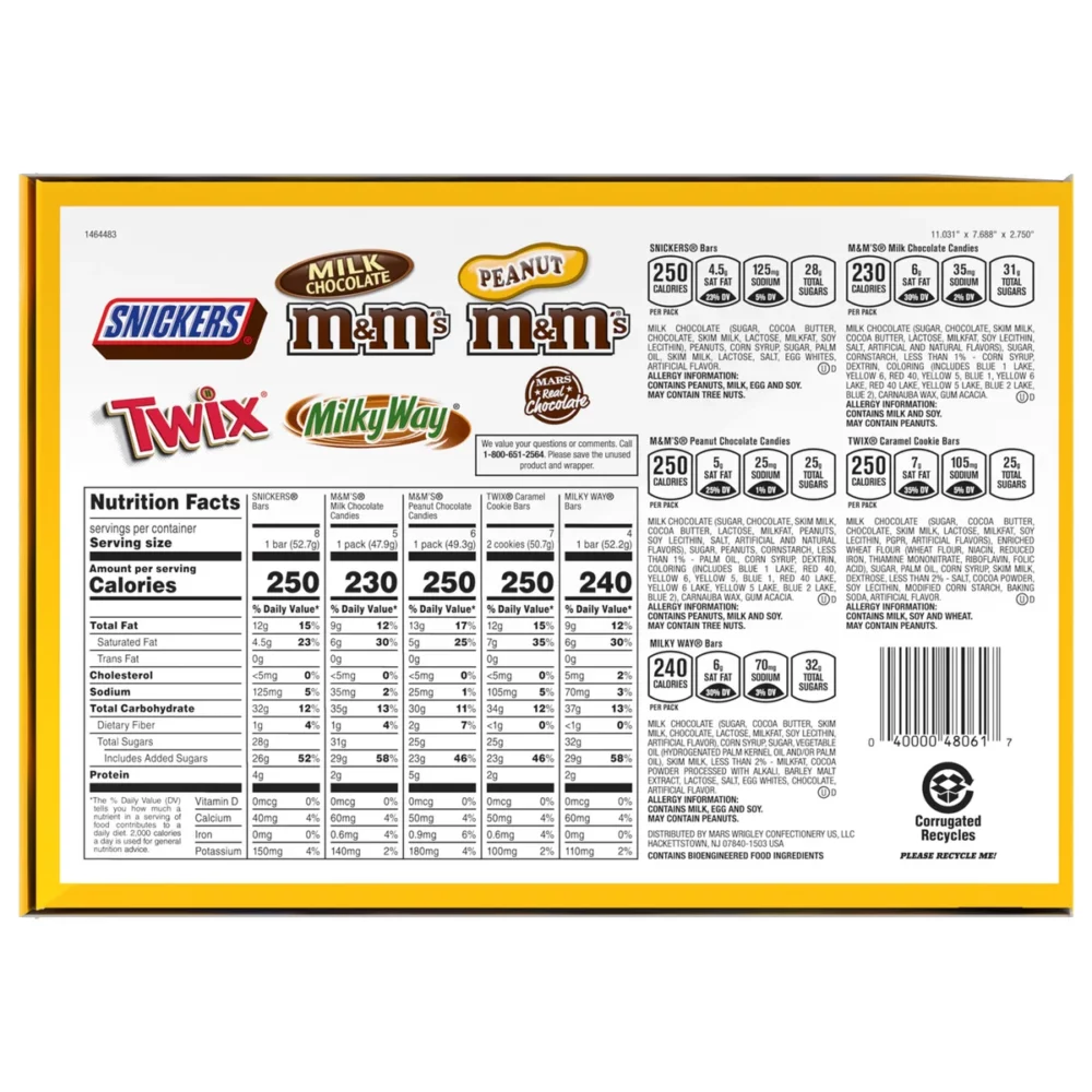 Mars 30ct Full Size Candy Variety Pack - Image 5