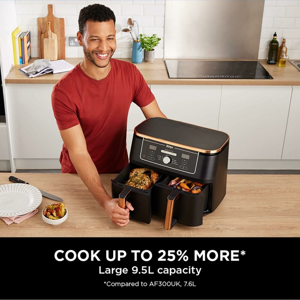 Big Sale-Foodi Dual Zone Digital Air Fryer, 2 Drawers, 7.6L, 4-in-1 , Fast Delivery from Selangor + 2 Years Warranty - Image 5