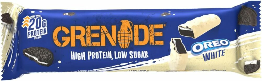 【Flash Sale】Grenade OREO White Protein Bar - High Protein, Low Sugar, 12 x 60 g - Image 2