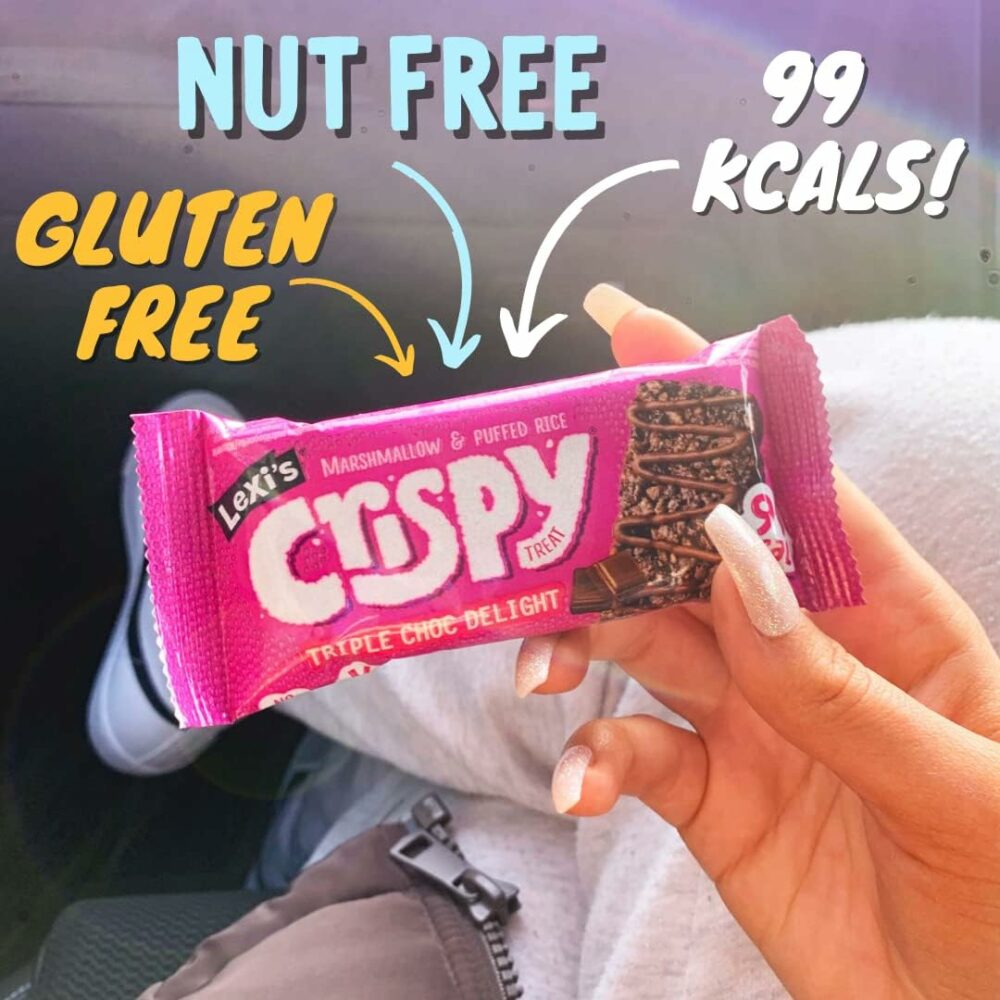 【Flash Sale】Lexi’s® 99 Calorie Chocolate Crispy Treat Bars | Less than 100 Calories! | Gluten Free, Low Fat, Healthy Diet Snacks | Vegetarian | Nut Free | Deliciously Chocolatey, Triple Chocolate x12 - Image 7