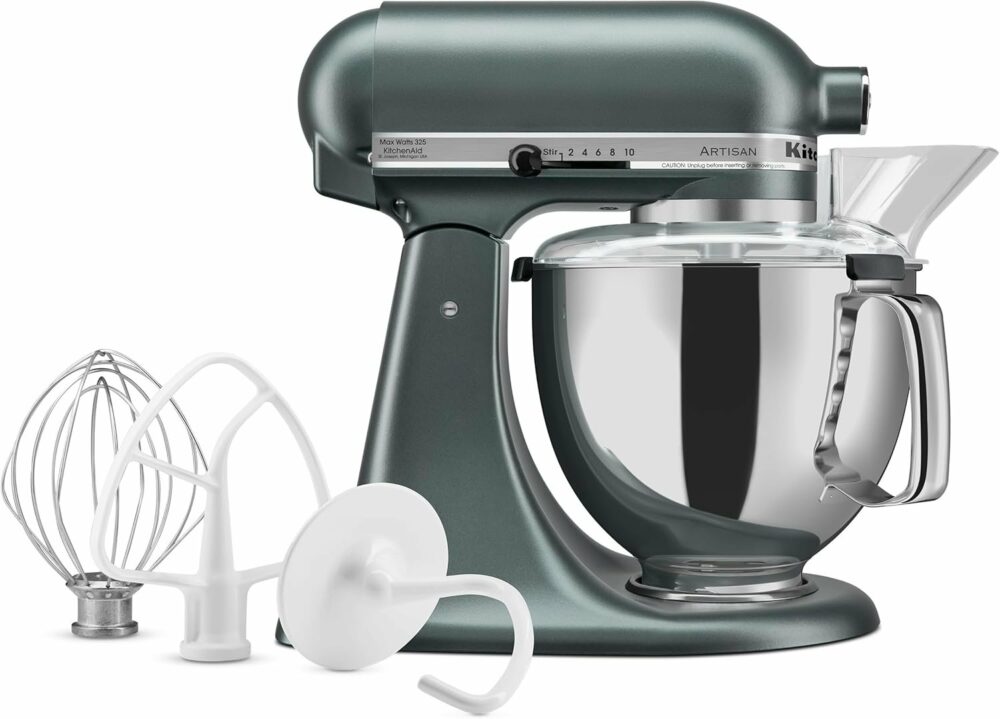 New Uesrs Sale --- Artisan Series 5 Quart Tilt Head Stand Mixer with Pouring Shield - Image 9