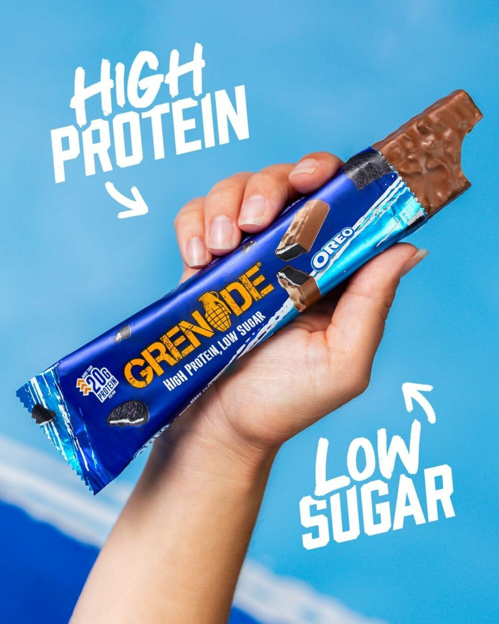 【Flash Sale】Grenade OREO Protein Bar - High Protein, Low Sugar, 12 x 60 g - Image 3