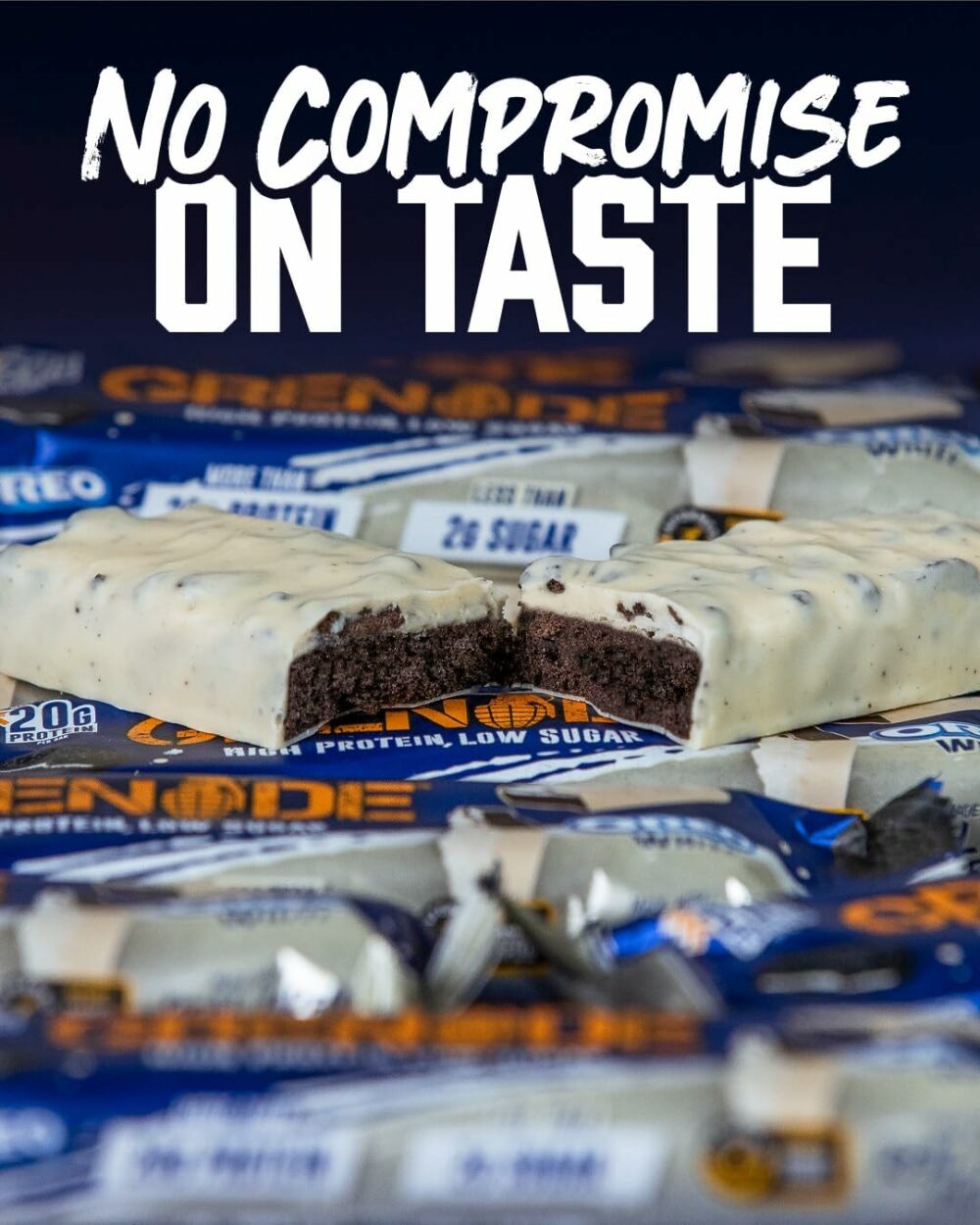 【Flash Sale】Grenade OREO White Protein Bar - High Protein, Low Sugar, 12 x 60 g - Image 6