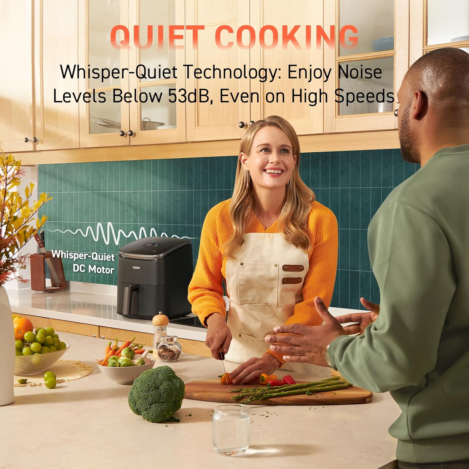 COSORI Air Fryer TurboBlaze, 6L Compact Design - Image 8