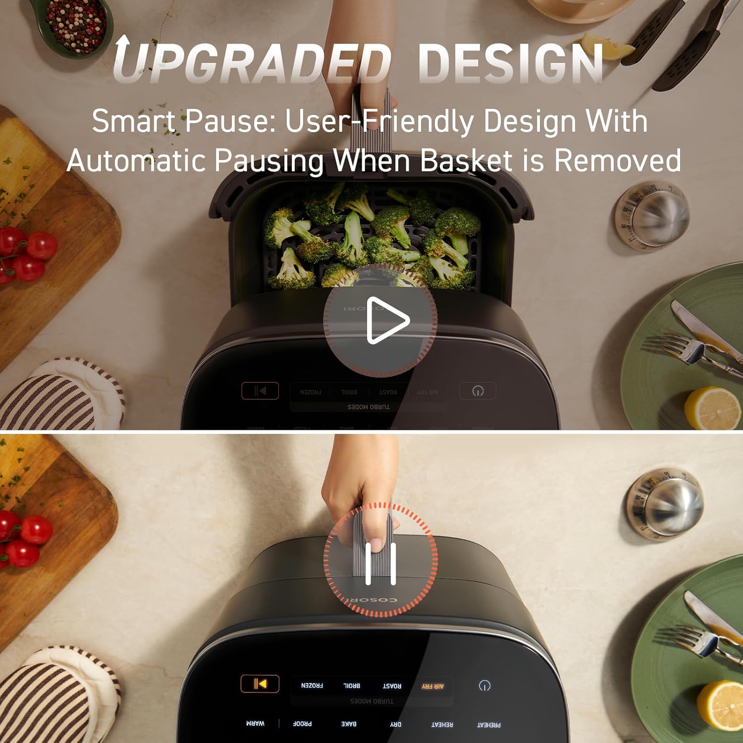 COSORI Air Fryer TurboBlaze, 6L Compact Design - Image 9