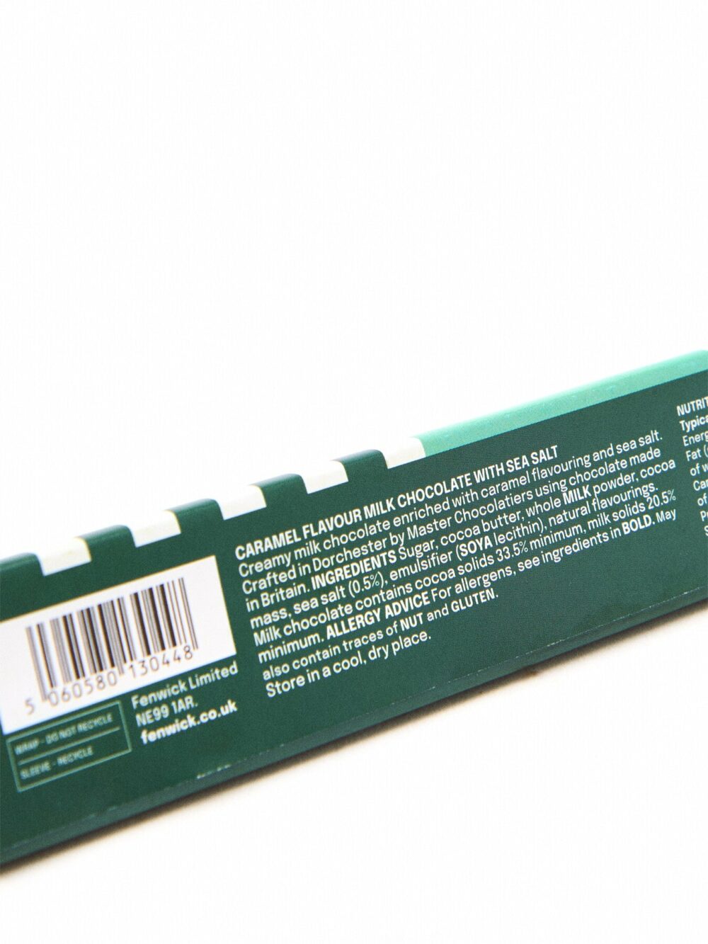 Sea Salt Caramel Milk Chocolate Bar 85g - Image 3