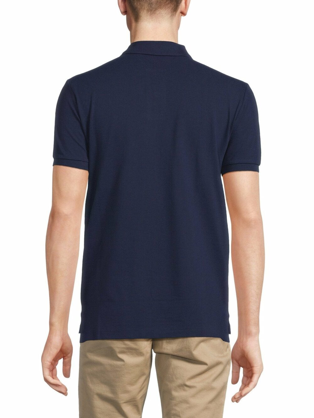 Basic Custom Fit Short Sleeve Polo Shirt - Image 7