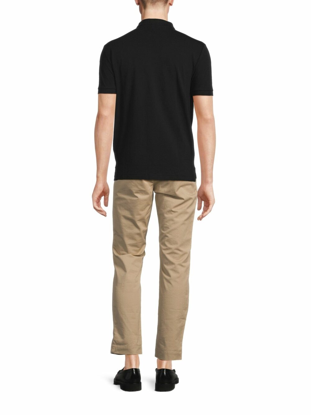 Basic Custom Fit Short Sleeve Polo Shirt - Image 4