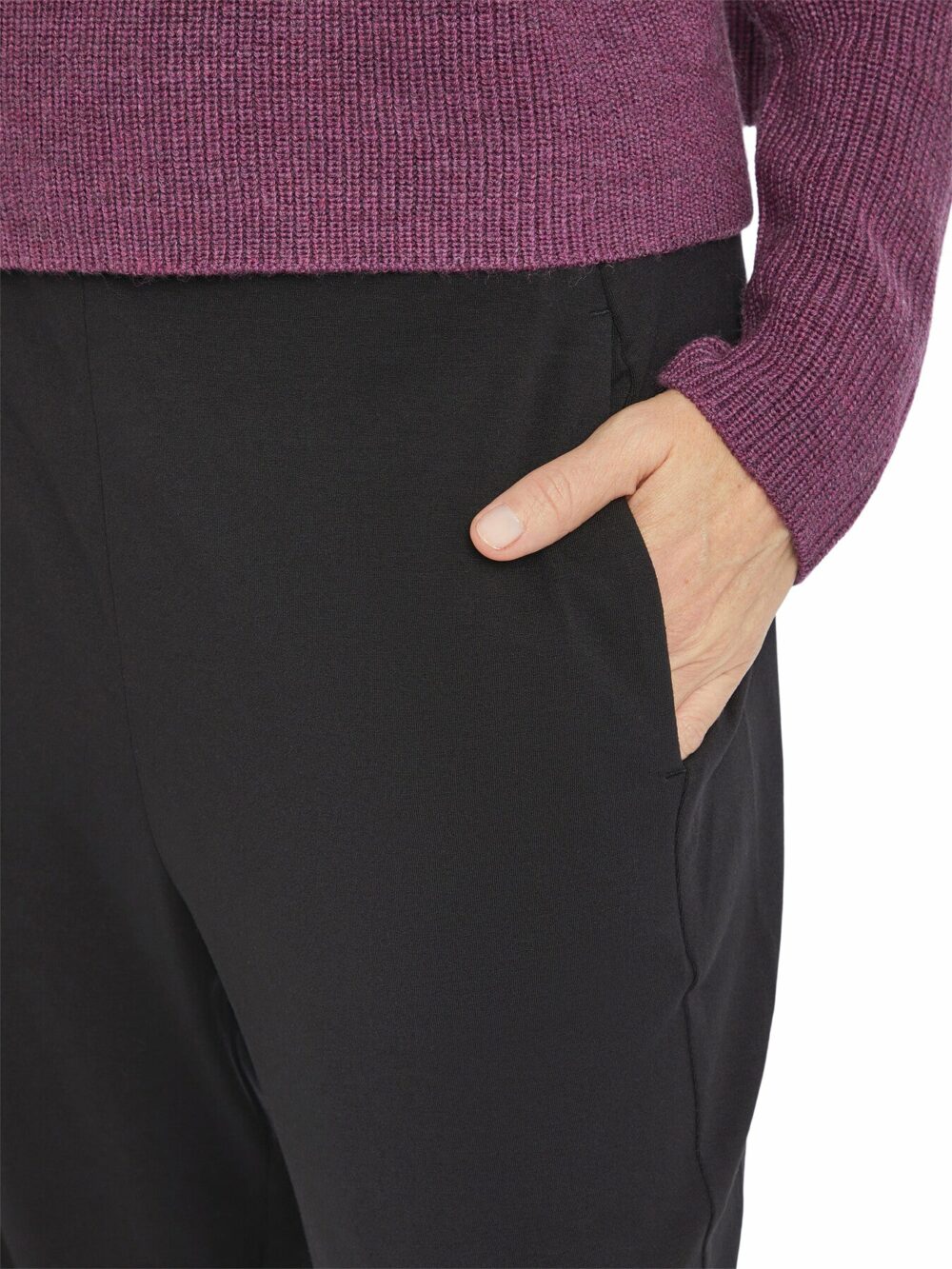 Stretch Jersey Slouch Ankle Trousers - Image 5