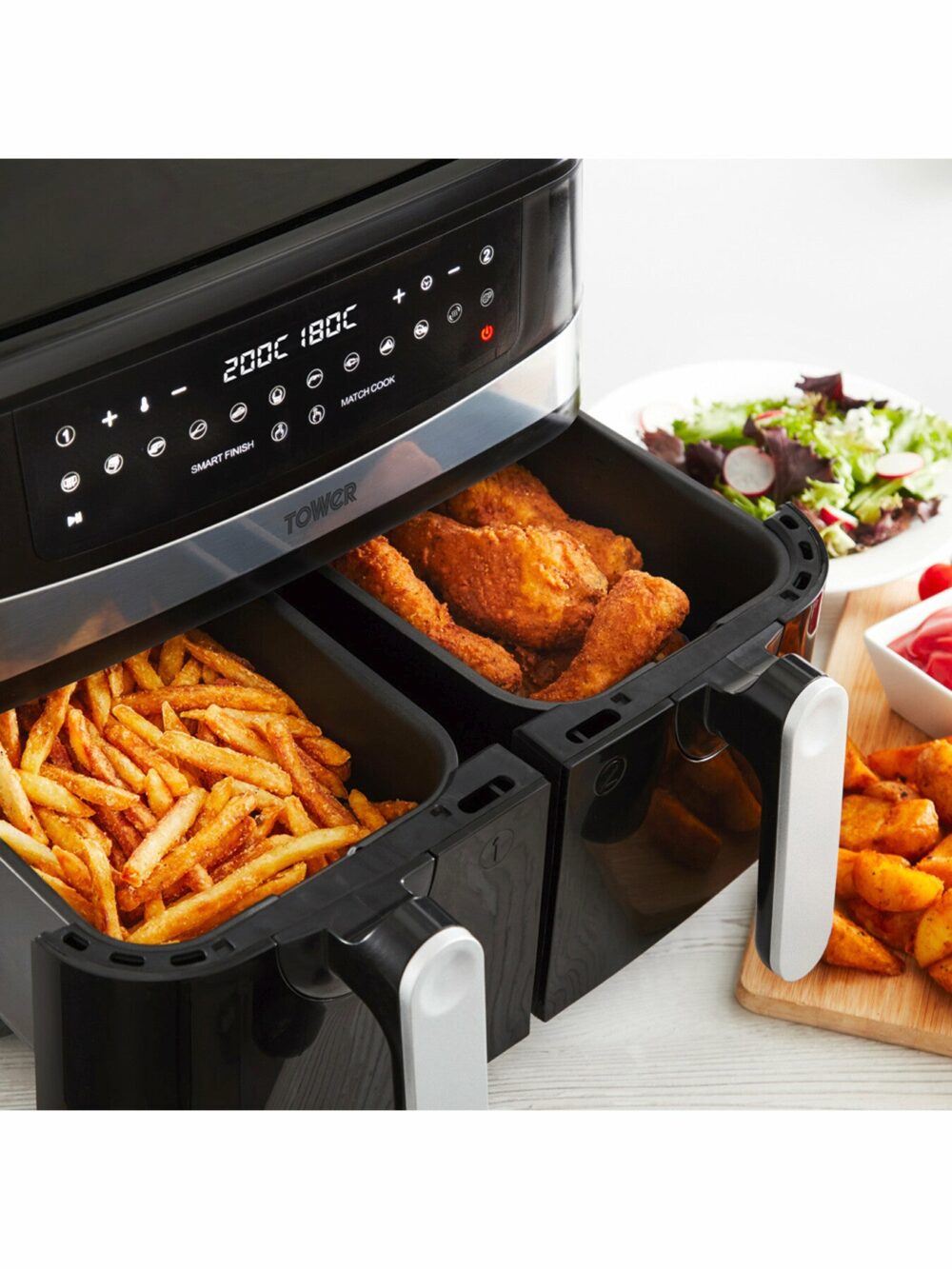 Air Fryer Dual Basket 9L - Image 6