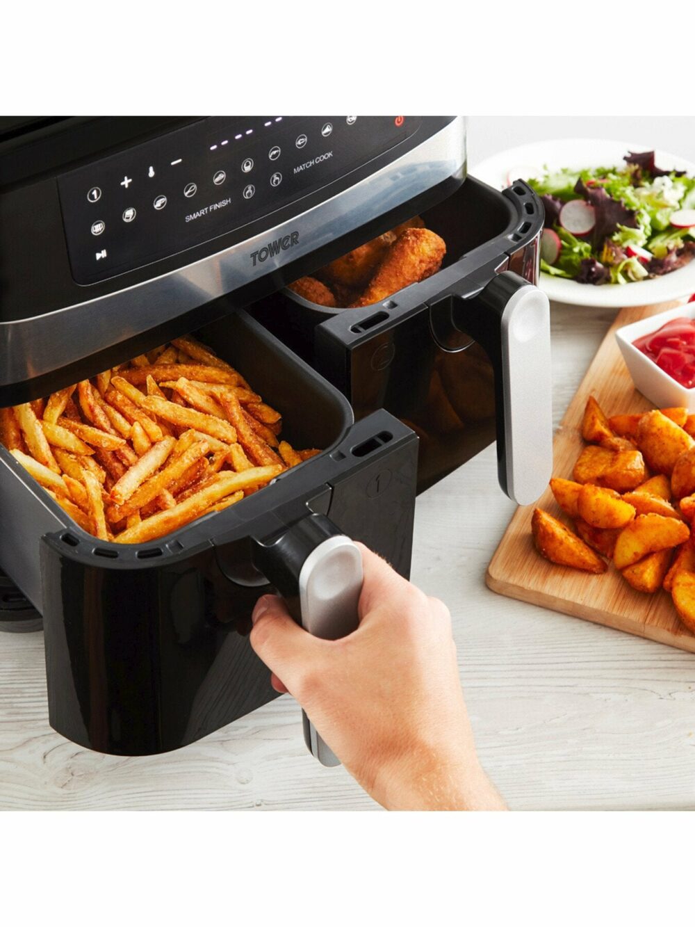 Air Fryer Dual Basket 9L - Image 8
