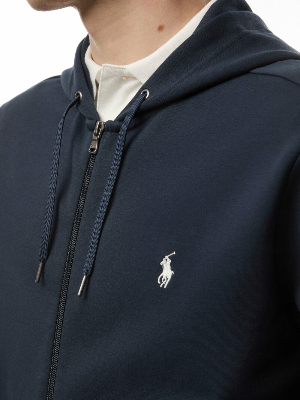 Double Knit Zip Up Hoodie - Image 3