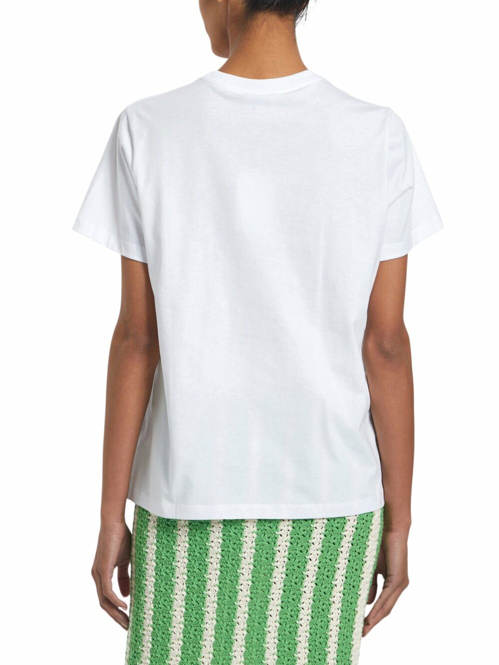 Basic Jersey Peach Relaxed T-shirt - Image 4