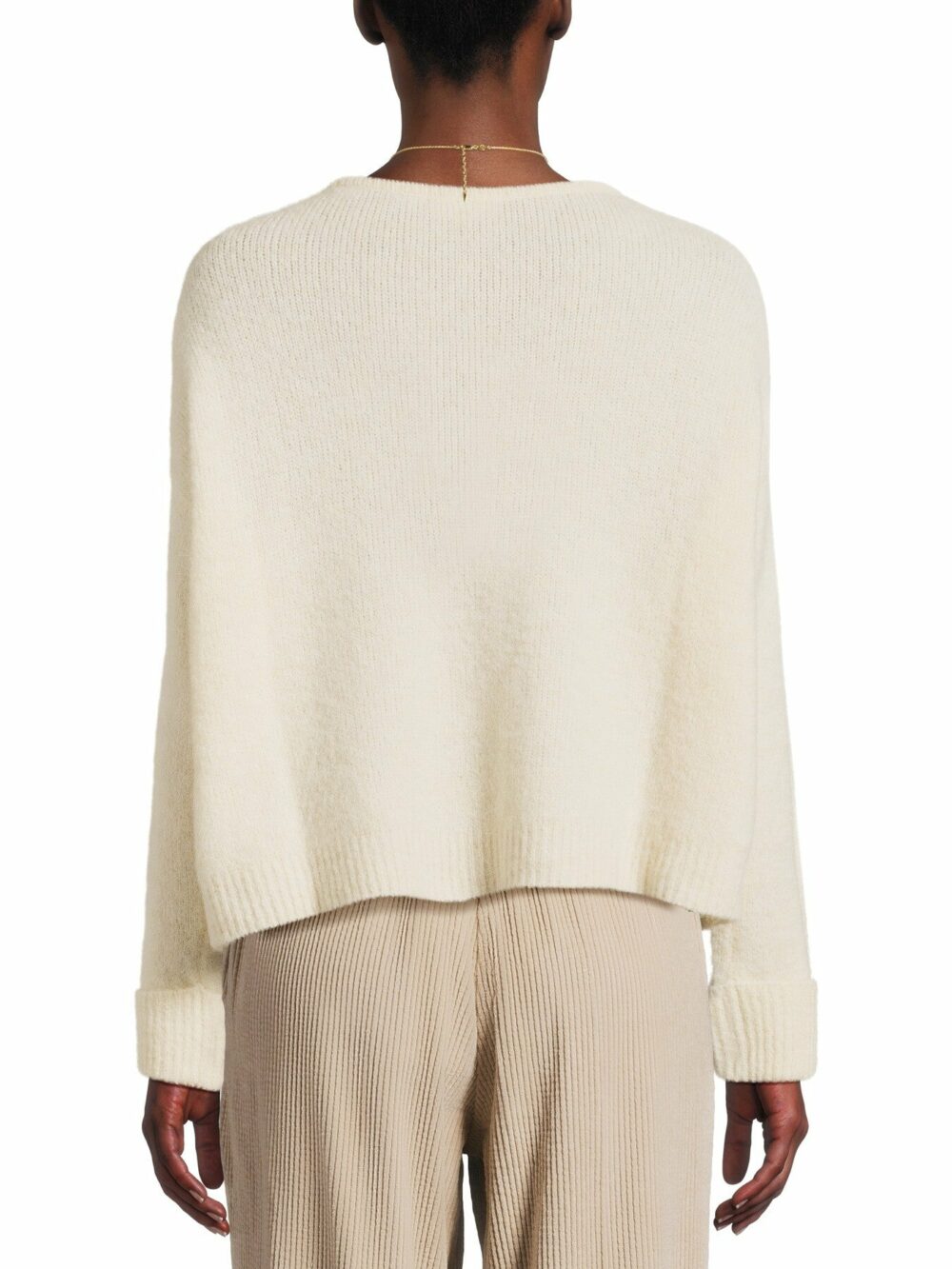 East V Neck Knit Jumper - Image 3