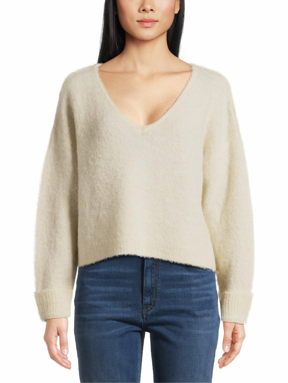 East V Neck Knit Jumper - Image 7