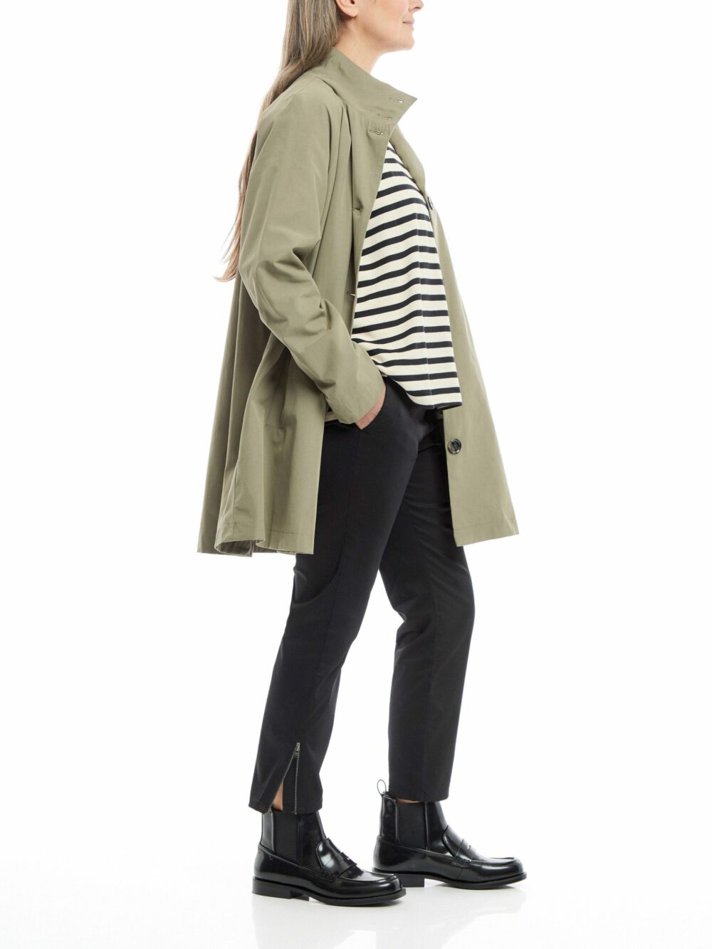 MaPadme Solid Chino Trousers - Image 2