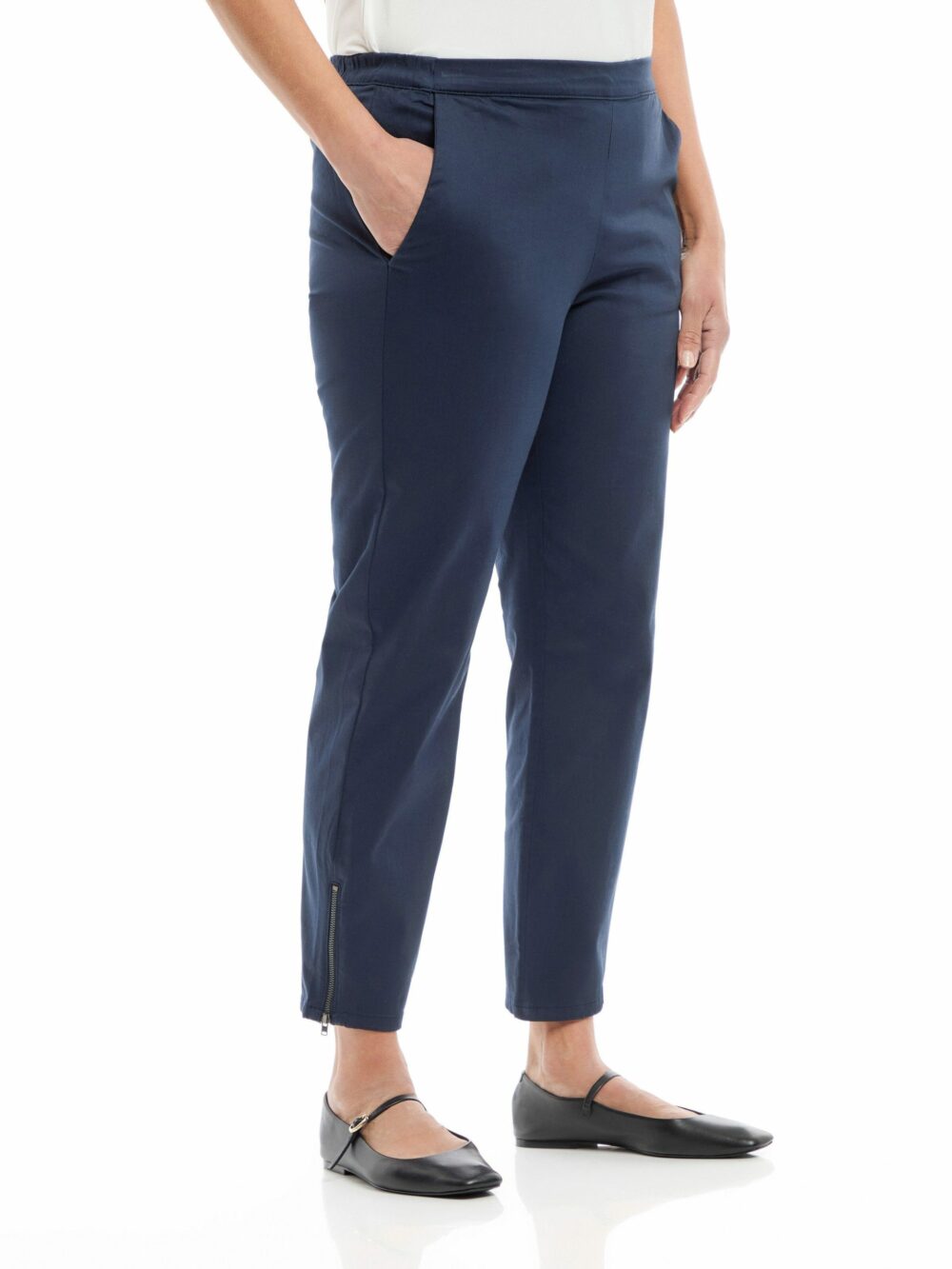 MaPadme Solid Chino Trousers - Image 4