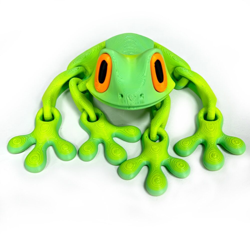 🐸✨2025 Trending 3D Magnetic Frog Figurine with Movable Joints. Fun Decorative Fridge Magnet. Perfect for Cabinet. - Image 7
