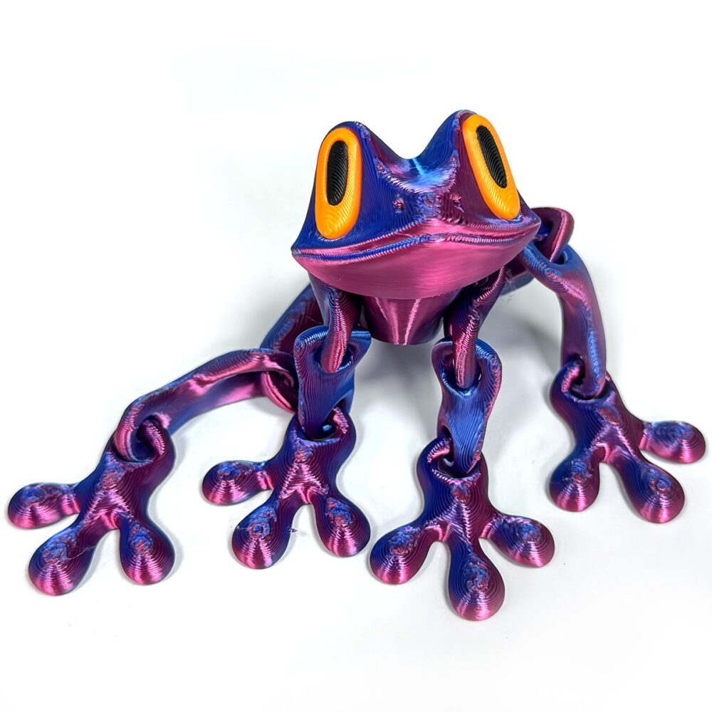 🐸✨2025 Trending 3D Magnetic Frog Figurine with Movable Joints. Fun Decorative Fridge Magnet. Perfect for Cabinet. - Image 11