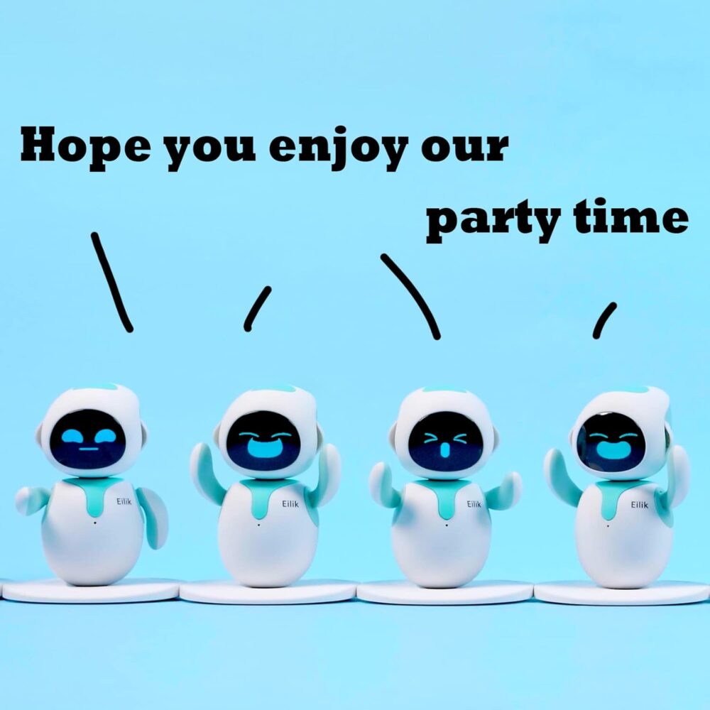Eilik – Cute Robot Pets for Kids and Adults. Your Perfect Interactive Companion at Home or Workspace. Unique Gifts for Girls & Boys. - Image 5