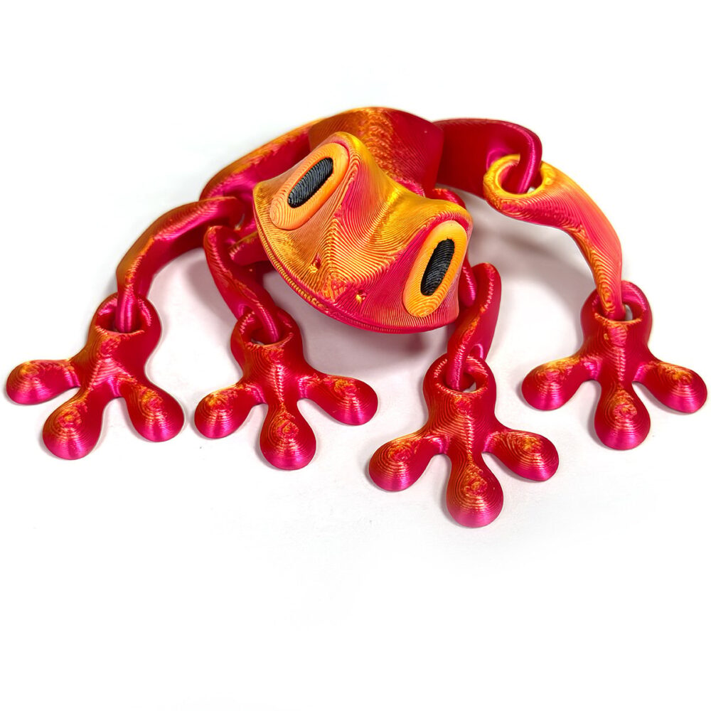 🐸✨2025 Trending 3D Magnetic Frog Figurine with Movable Joints. Fun Decorative Fridge Magnet. Perfect for Cabinet. - Image 9