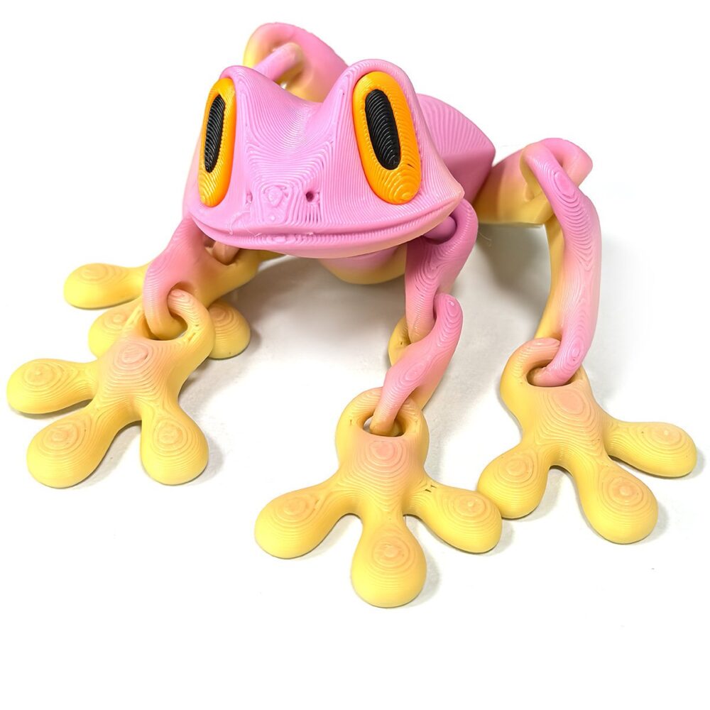 🐸✨2025 Trending 3D Magnetic Frog Figurine with Movable Joints. Fun Decorative Fridge Magnet. Perfect for Cabinet. - Image 13