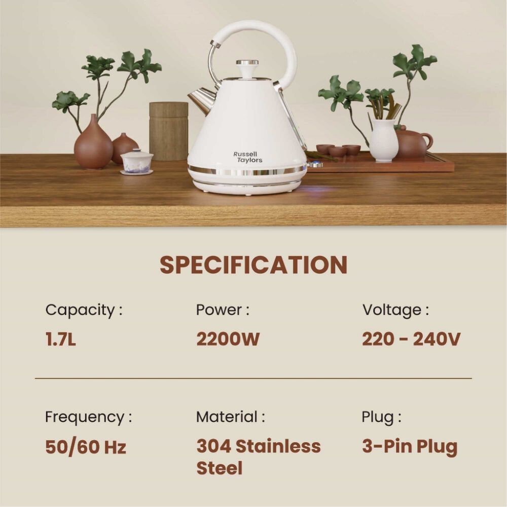 Russell Taylors SpeedBoil Retro Kettle RK-10 (1.7L) - Image 9