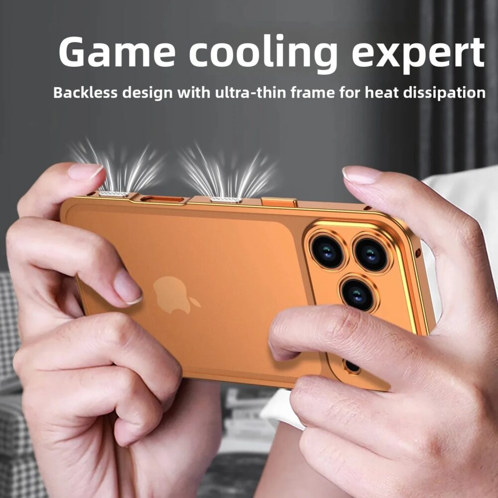 Luxury Case Metal Frame for iPhone 17 Series - Image 3
