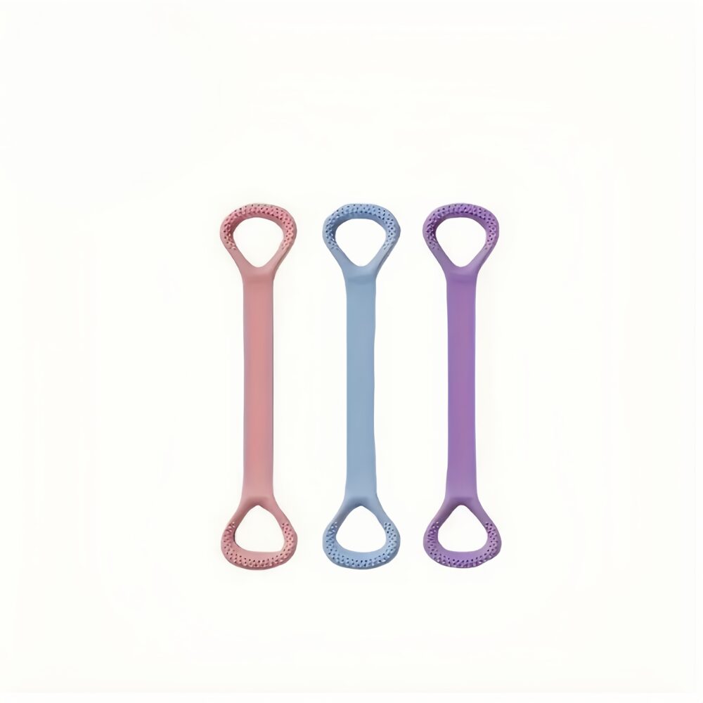 1pc ProFlex 8-Shaped Silicone Yoga Resistance Band - Universal Elastic Fitness Stretching Rope for Back, Waist, Arm Exercise - Ideal for Home, Gym, Outdoor Workouts - Image 13