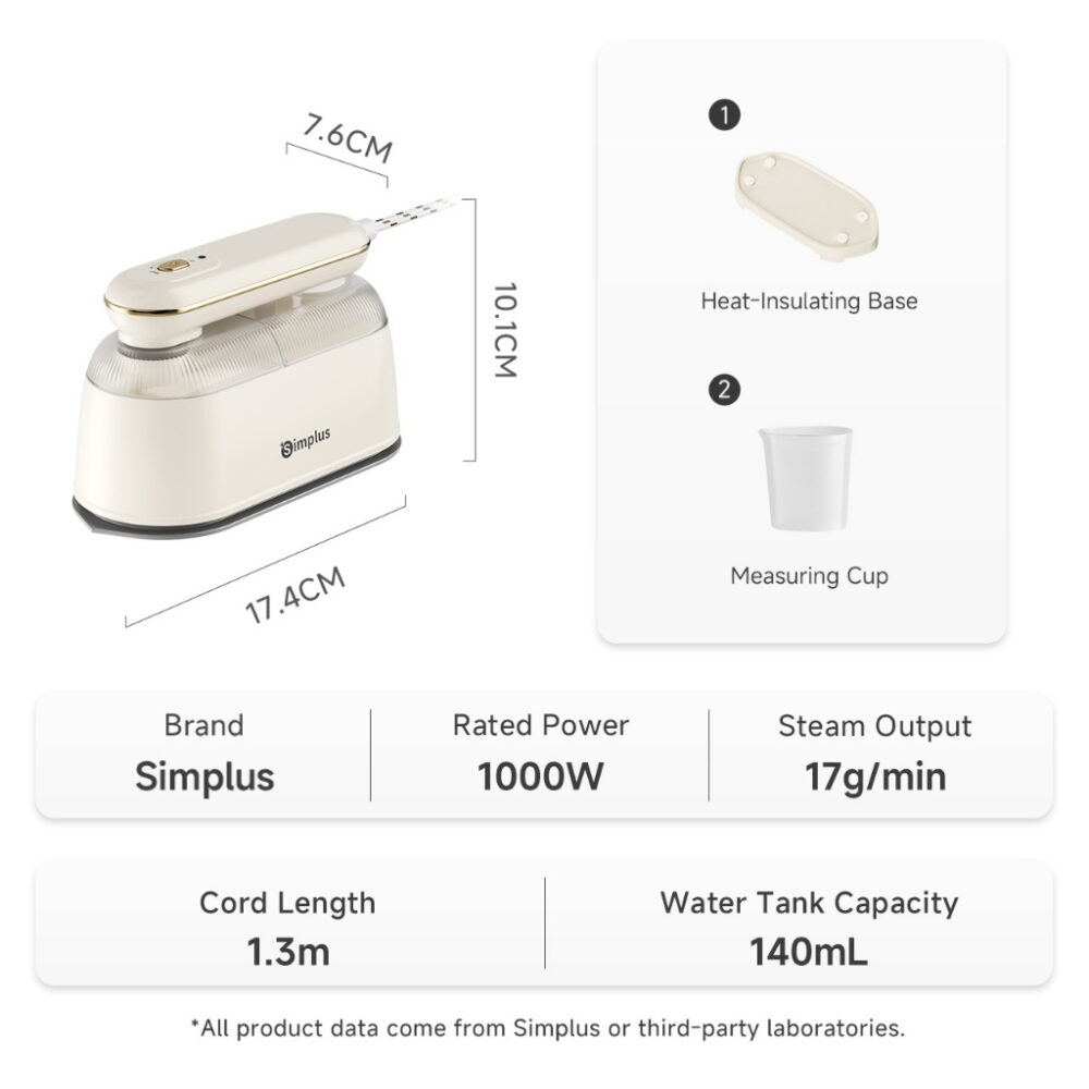 【Simplus Series】Handheld Garment Steamer Iron Steam Portable Travel High Capacity Steam Pengukus Pakaian Tangan [Limited exclusive benefits for new users] - Image 10