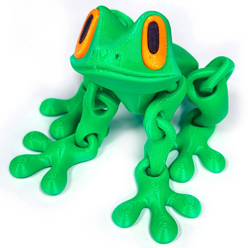 🐸✨2025 Trending 3D Magnetic Frog Figurine with Movable Joints. Fun Decorative Fridge Magnet. Perfect for Cabinet. - Image 6