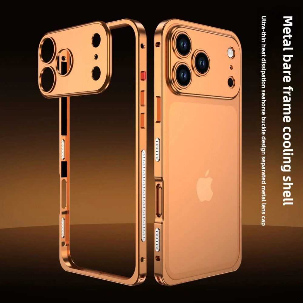 Luxury Case Metal Frame for iPhone 17 Series - Image 2