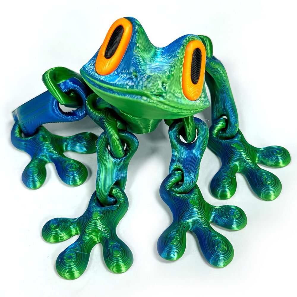 🐸✨2025 Trending 3D Magnetic Frog Figurine with Movable Joints. Fun Decorative Fridge Magnet. Perfect for Cabinet. - Image 8