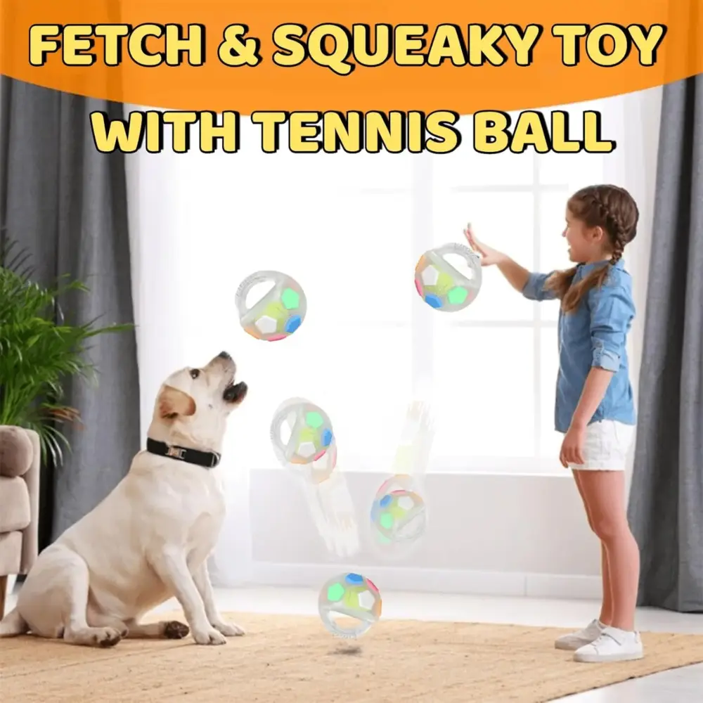 PawKick™ Durable Soccer Toy – Bouncy. Bite-Resistant & Fun  Buy one get one free, double the fun - Image 3