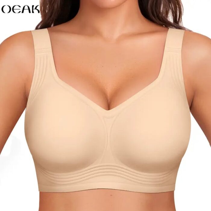 👙Women's Seamless Full Coverage Wireless Bra - Ultra-Soft Support & Invisible Comfort for Everyday Wear 🌸💫
