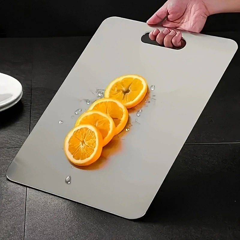 2025 Premium Stainless Steel - Double-Sided Food-Grade Stainless Steel for Kitchen & Dining Room, Durable & Easy to Clean, Ideal for Food Preparation & Serving, Kitchen Essentials|Modern Kitchenware|Durable Kitchenware