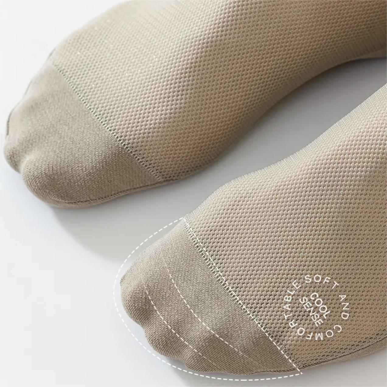 🔥Ultra Thin Liner Socks Non Slip ComBed Cotton No Show Socks